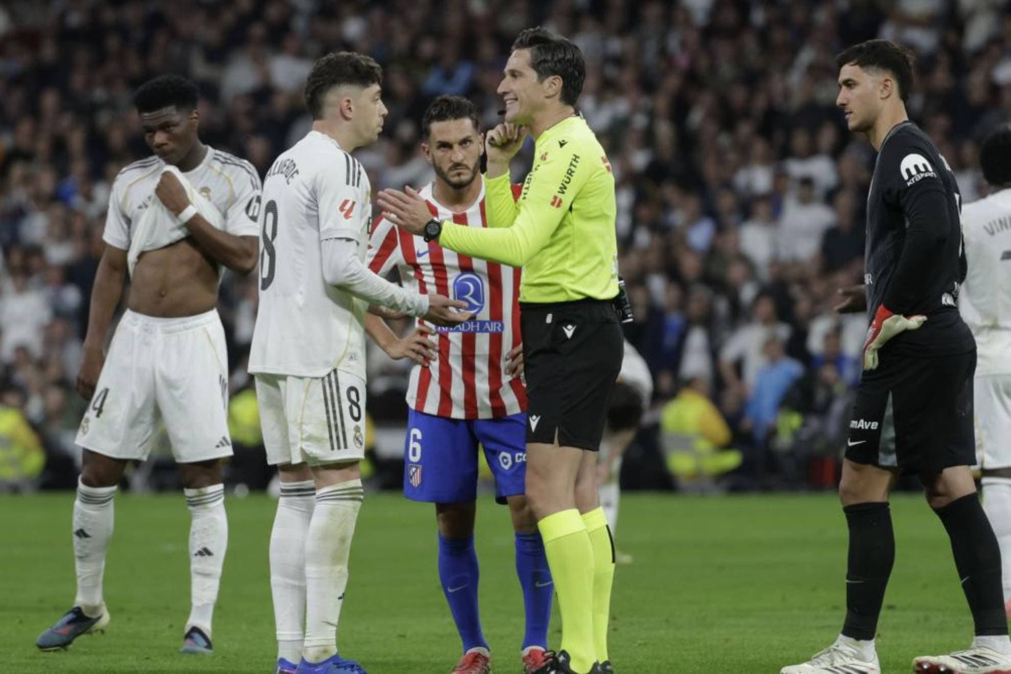 El Real Madrid, el equipo con más expulsados en las grandes ligas: un preocupante récord